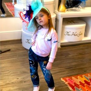 Polo Ralph Lauren pink kids sweatshirt